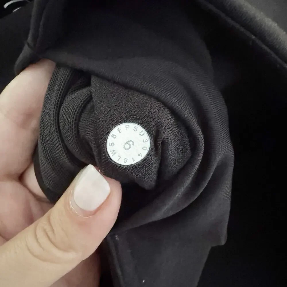 LULULEMON Channel Your Energy Tight Leggings Black White 6